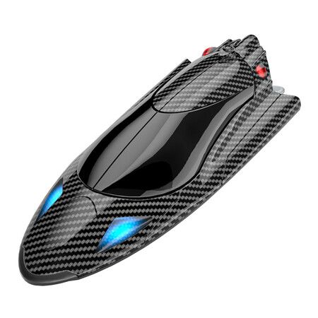 40Km/H Rc Boat 2.4G Brushless Electric Twin Turbo High Speed Racing Speedboat Waterproof Yacht Carbon Rc Boat Electric Kid Toy