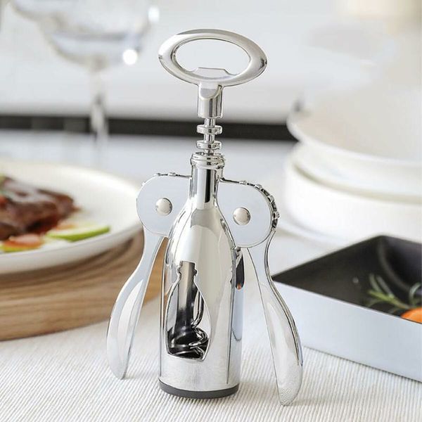 Wine Opener with Multifunctional Bottle Openers, Zinc Alloy Premium Wine Bottle Opener