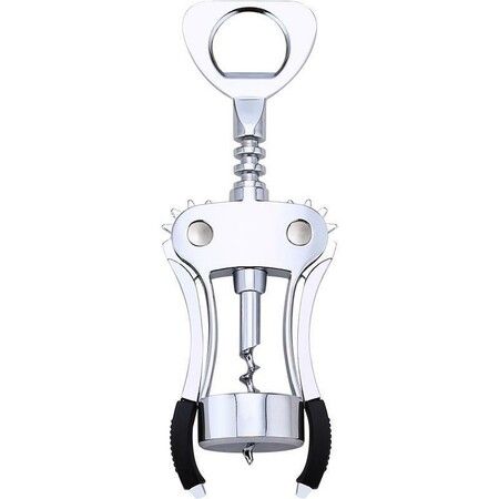 Wine Opener, Zinc Alloy Premium Wing Corkscrew Wine Bottle Opener with Multifunctional Bottles Opener