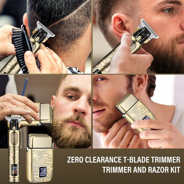 Hair Clippers for Men Professional,Foil Shavers for Men,Men's Beard Trimmer Cordless for Babers,Electric Razor for Men Face,Beard Shaver and Trimmer for Men