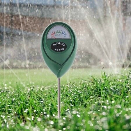 Stainless Steel 2 in 1 PH Detector Soil Tester Moisture Meter Humidity Monitor with Probe for Garden Plant