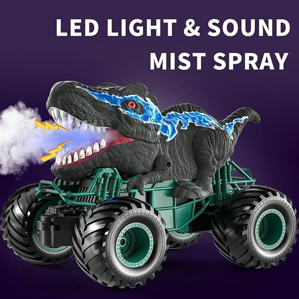 2.4GHz Remote Control Car Toys with Light Sound Indoor Outdoor All Terrain Electric RC Car Toys Gifts Age 6+