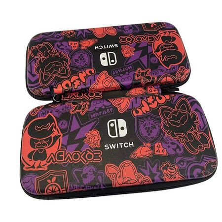 New For Switch Scarlet And Violet Storage Bag Protective Hard Cover Oled Accessory