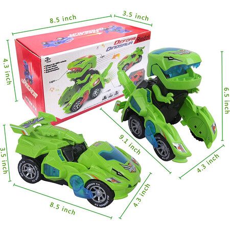 Transforming Music Toy for 4 5 6 7 Year Old Boy (Green)