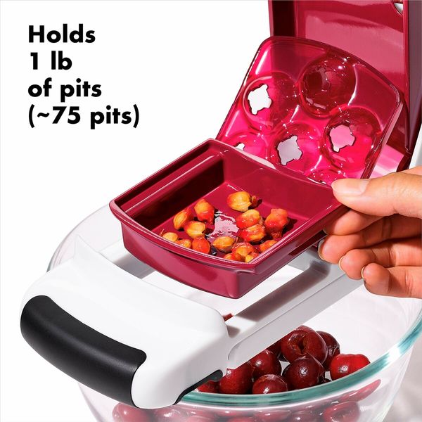 Good Grips Quick Release Multi Cherry Pitter, great kitchen tool