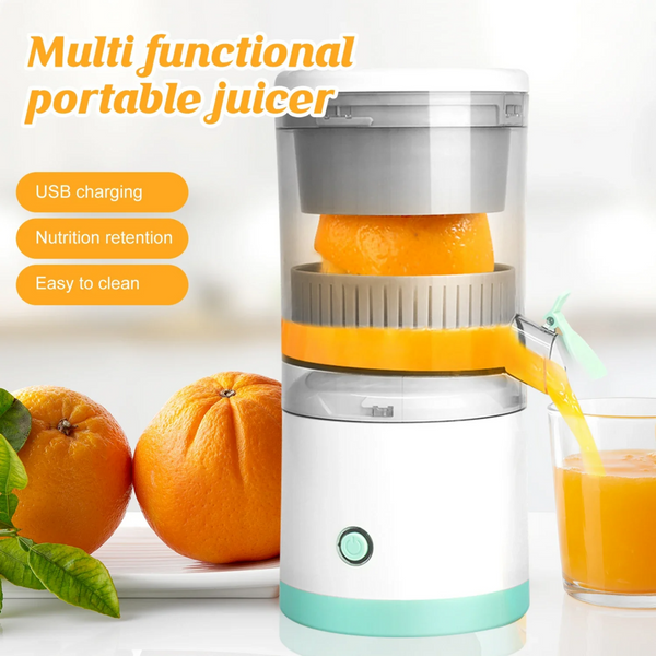 Portable Electric Juicer Orange Juice Squeezer Fruit Juicer Household Orange Lemon Blender USB Charging Kitchen