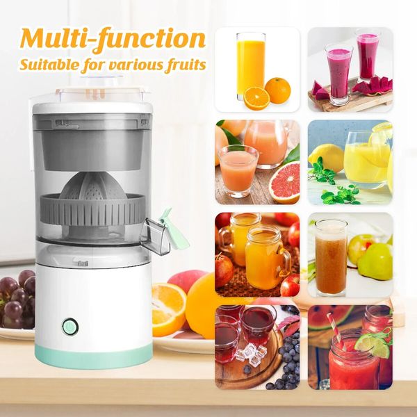 Portable Electric Juicer Orange Juice Squeezer Fruit Juicer Household Orange Lemon Blender USB Charging Kitchen