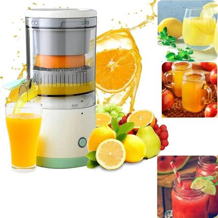 Portable Electric Juicer Orange Juice Squeezer Fruit Juicer Household Orange Lemon Blender USB Charging Kitchen