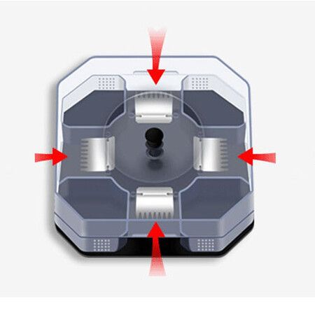 Automatic Cockroach Trap, Indoor Cockroach Lights Sticky Dome Bed Bug Trap