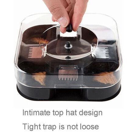 Automatic Cockroach Trap, Indoor Cockroach Lights Sticky Dome Bed Bug Trap