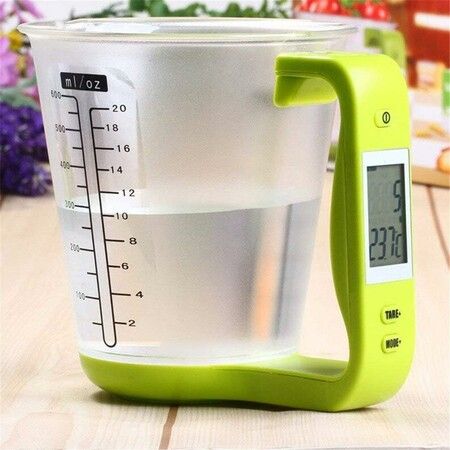 Digital kitchen Electronic Measuring Cup (green)