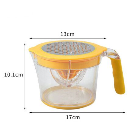 Multifunctional Manual Juicer, Lemon and Lime Juicer with Comfort Grip Handle