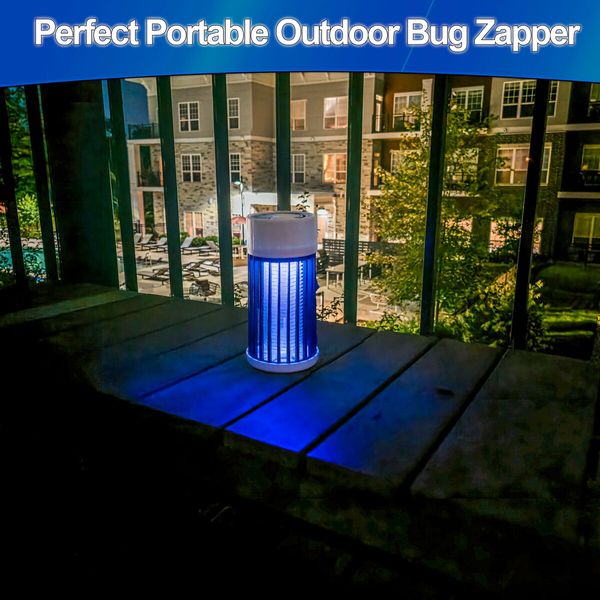 Bug Zapper Indoor Plug in Mosquito Killer Trap Zapper, Electric Gnat Fly Trap Zapper for House Indoor Bug Killer Light Eliminates Flying Pests for Home