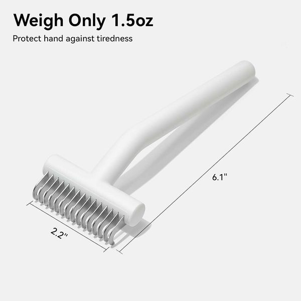 Cat Brush for Long Haired Cats, Deshedding Tool and Dematting Comb