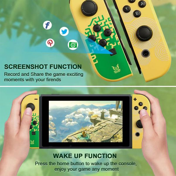 Controller for Switch,Wireless Controller for Switch,Gamepad Controllers Wireless Replacement Joy-pad Controller for Switch/Switch OLED