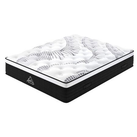 STARRY EUCALYPT Mattress Pocket Spring King Single Cool Gel Euro Top 32cm