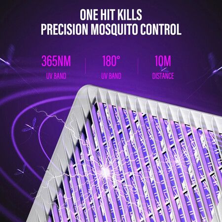 Rechargeable Mosquito Killer Lamp Vertical Wall Indoor and Outdoor UV Mosquito Killer Summer Flycatcher