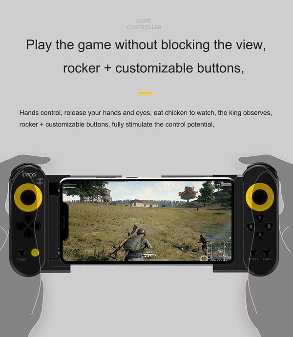 PG-9167 phone Wireless game controller for iphone, one Plus, Android Smartphone Tablet (Android 6.0+ IOS13.0+MFI)