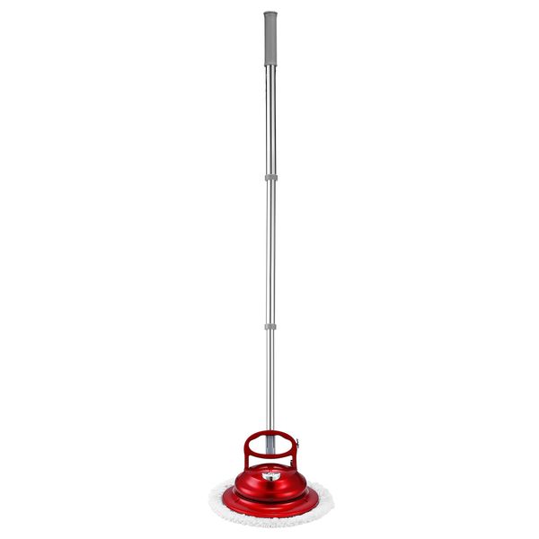 4 in 1 Floor Spin Mop Cordless Electric Spinning Cleaner Scrubber Polisher Sweeper Waxer Washer Cleaning Machine with Pad for Tile Wood Marble