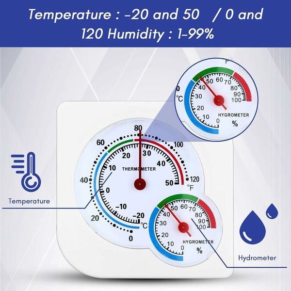 Indoor Thermometer and Humidity Gauge