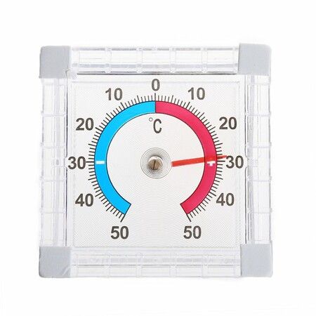 Temperature Thermometer Window Indoor Outdoor Wall Greenhouse Garden Home Room