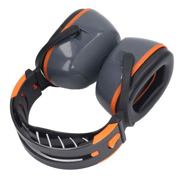 Noise Reducing Earmuffs, Anti-noise Ear Muffs ABS Comfortable Versatile Hearing Protection Earmuffs for Study Travel Play Work Mowing