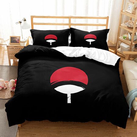 3 Piece 180*200cm Anime Bedding Set 1 Duvet Cover 2 Pillowcases Ultra Soft Comfortable Bed Set Cover for Kids Boys Teens Gifts