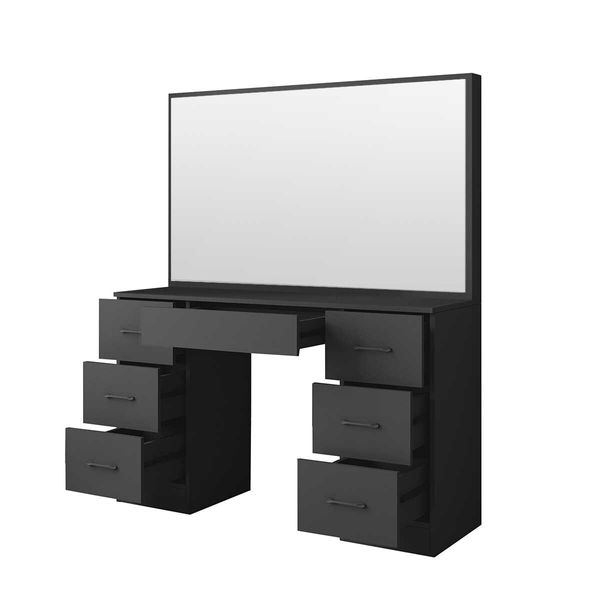 Dressing Table Set with Mirror Makeup Dresser Vanity Modern Home Furniture