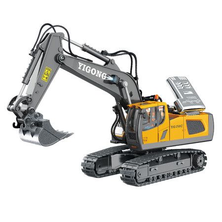 Remote Control Excavator ,1:20 Remote Control Digger Excavator Toys,11CH Engineering Vehicle Excavator Toy