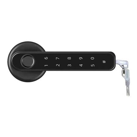 Rechargeable Fingerprint Entry Door Lock Home Smartlife Fingerprint and PIN Wireless Smart Handle Lock