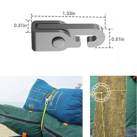 Elastic Bungee with Hooks for Tarpaulins, Nets, Banners Expander Loops, Tarpaulin Tensioners