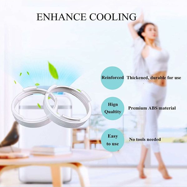 5.9 inch or 6 inch Portable Air Conditioner Exhaust Hose Coupler Round