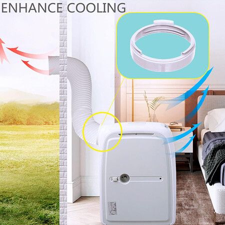 5.9 inch or 6 inch Portable Air Conditioner Exhaust Hose Coupler Round