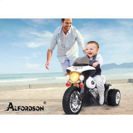 ALFORDSON Kids Ride On Car Electric Motorcycle 25W Motor Harley-Inspired Pink