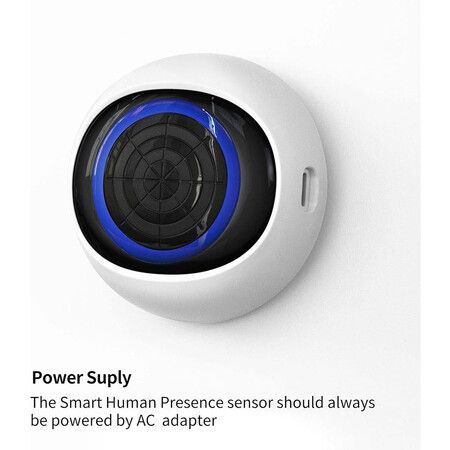 Smart Human Presence Sensor, Tuya Zigbee Hub Required, mmWave Radar Detector