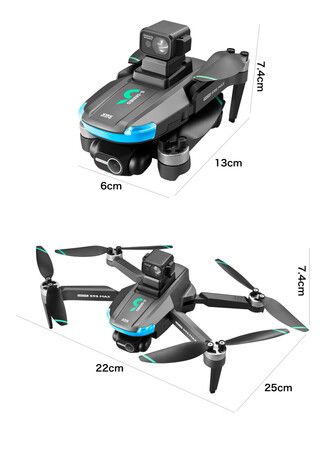 4K Two-axis gimbal EIS electronic image stabilization high-definition aerial Stabilization photography Laser obstacle avoidance Dual Battery