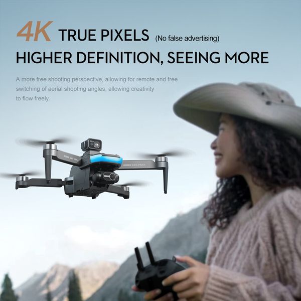 4K Two-axis gimbal EIS electronic image stabilization high-definition aerial Stabilization photography Laser obstacle avoidance Dual Battery