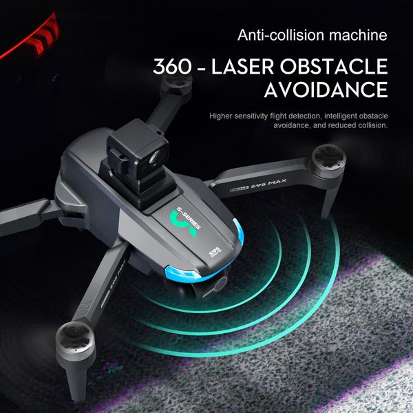 4K Two-axis gimbal EIS electronic image stabilization high-definition aerial Stabilization photography Laser obstacle avoidance Dual Battery