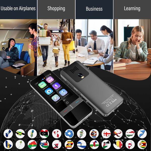 Language Translator Device,Portable Real-time Voice Translation in 139 Different Languages Instant Two-Way Translator Offline Online Photo Translation Pocket Dictionary for Learning Travel Business