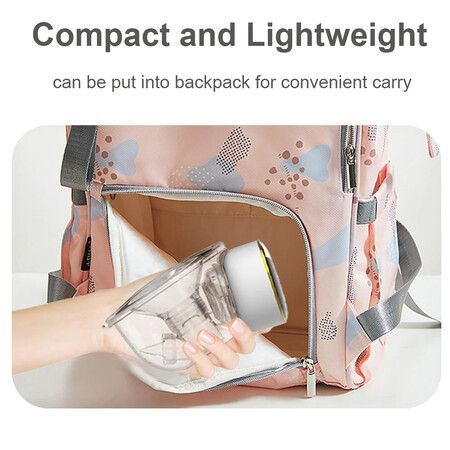 Portable Electric Breast Pump Silent Wearable Hands-Free Newborn Comfort Milk Extractor Automatic Milker Breastfeeding Color Gold