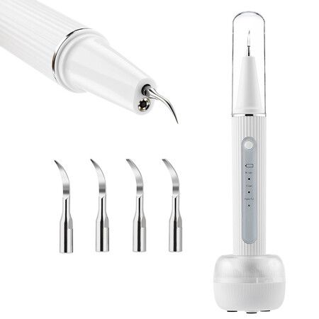 Electric Ultrasonic Dental Scaler Calculus Oral Tartar Remover Tooth Stain Cleaner Teeth Cleaner Plaque Remover