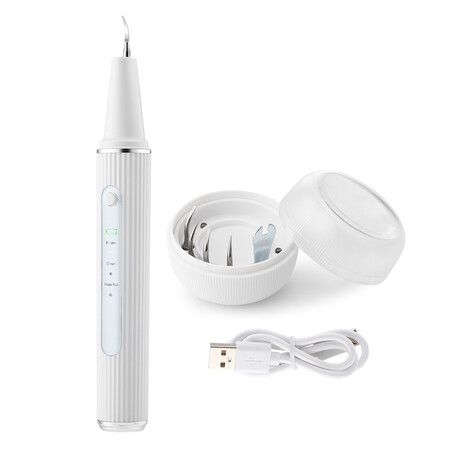 Electric Ultrasonic Dental Scaler Calculus Oral Tartar Remover Tooth Stain Cleaner Teeth Cleaner Plaque Remover