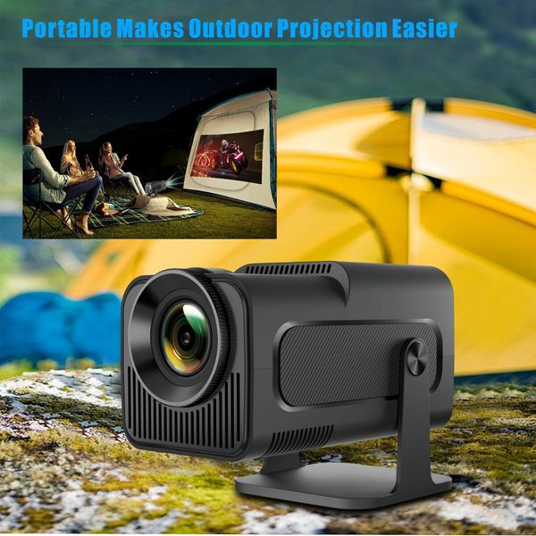 Portable 4K Projector Auto Keystone, Natvie 1080P Smart Projector Built-in Android 11.0 OS