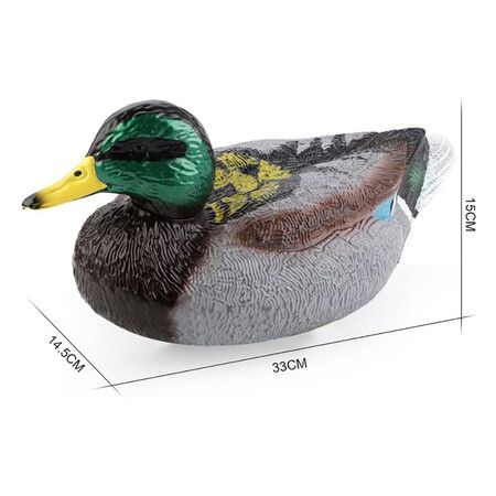 RC Boat Electric Duck Boats 2.4Ghz Hunting Motion Remote Control Duck Ships Waterproof for Swimming Pool