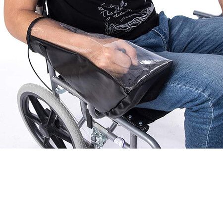 Power Wheelchair Armrest Cover Waterproof Electric Wheelchair Arm Joystick Cover