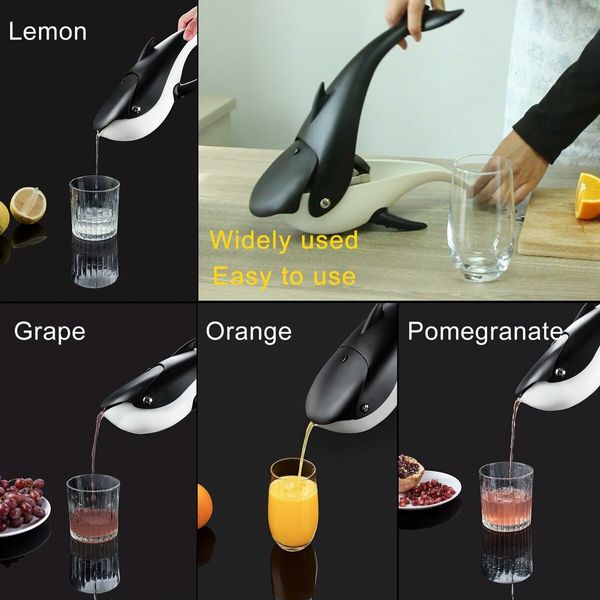 Lemon Juicer Squeezer Handy Citrus Juicer,Presentation Your DIY Fresh Fruit Juice with Manual Hand Juicer