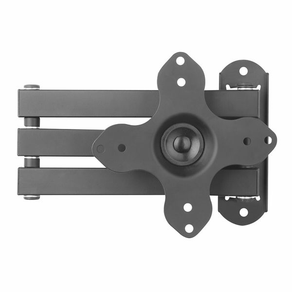 Wall TV Stand Bracket Television Mount Swivel Mounting Holder Tilt Hanger Base Black Fits 13 to 30 Inches