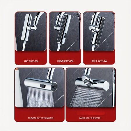 Multifunctional Faucet Adapter Faucet, Three Modes Faucet, Sink Faucet Replacement Accessories, Home Essential