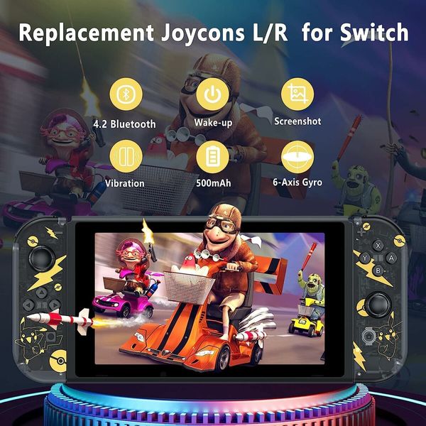 Replacement Controller for Switch,Replacement Switch Controller with Wake-up/Screenshot,Compatible with Switch/Lite/OLED