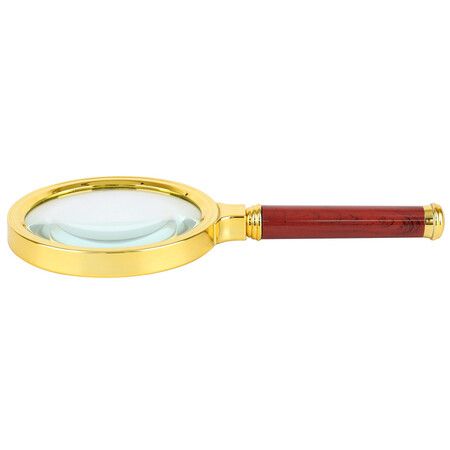 10 Times HD Handheld Magnifying Glass, Suitable For Old People Read Books And Read Magnifying Glasses